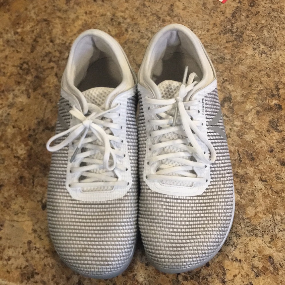 White Reebok Nano’s